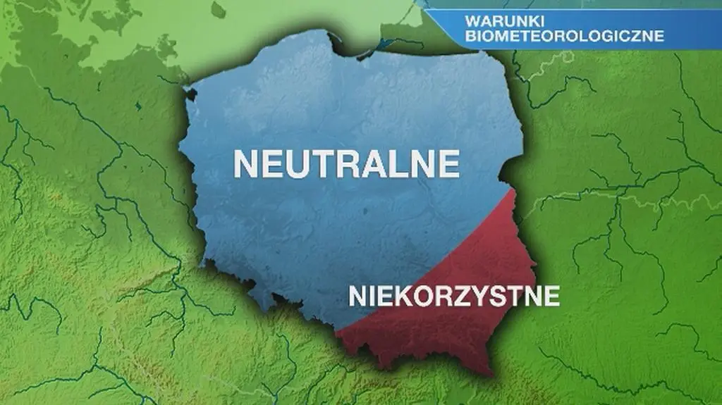 Warunki biometeo w niedzielę
