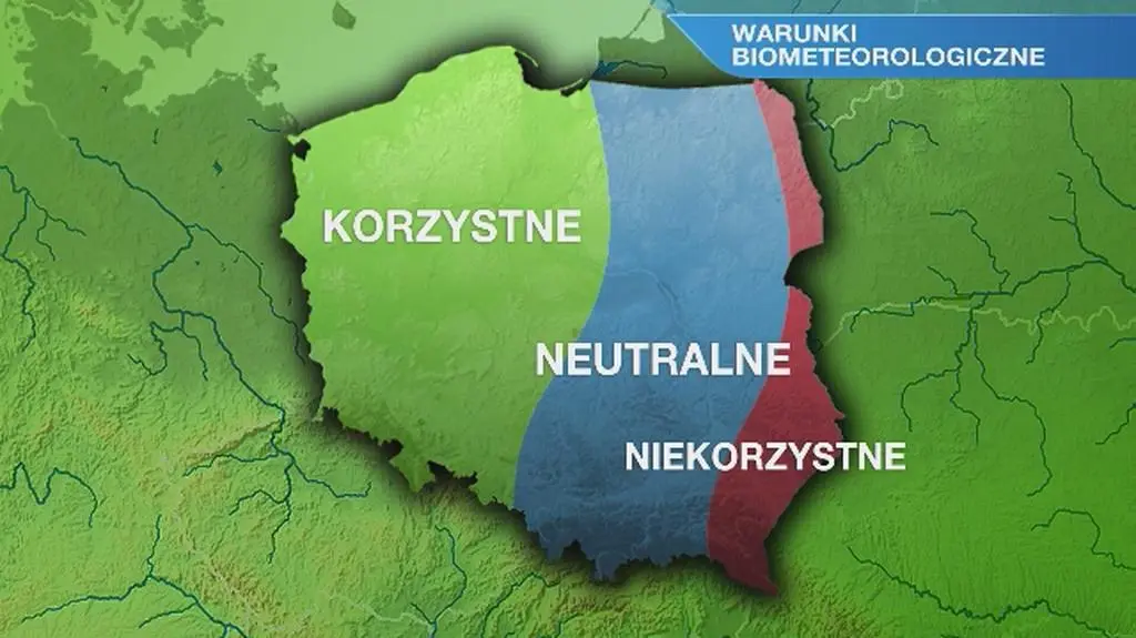 Warunki biometeo w niedzielę