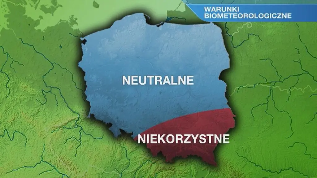 Warunki biometeo w piątek 15.05