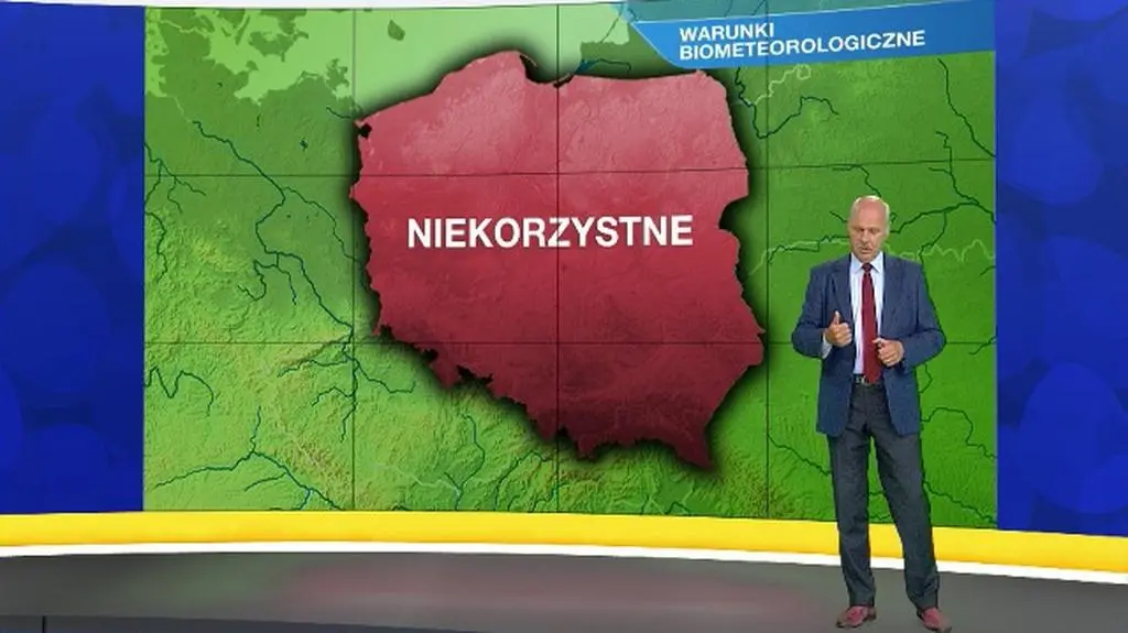 Warunki biometeo w piątek 15