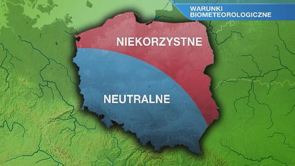 Warunki biometeo w piątek 18