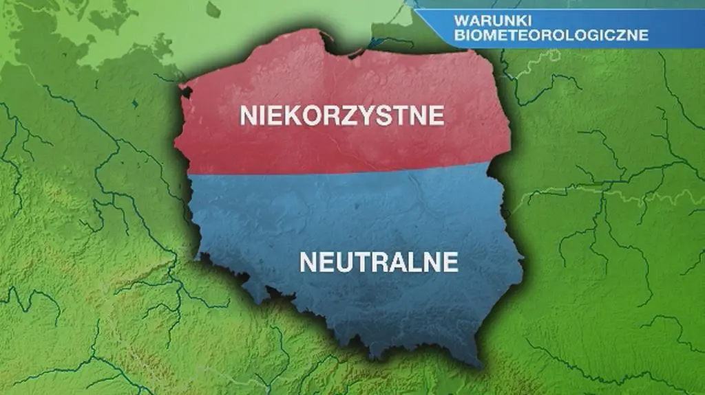 Warunki biometeo w piątek 24.04
