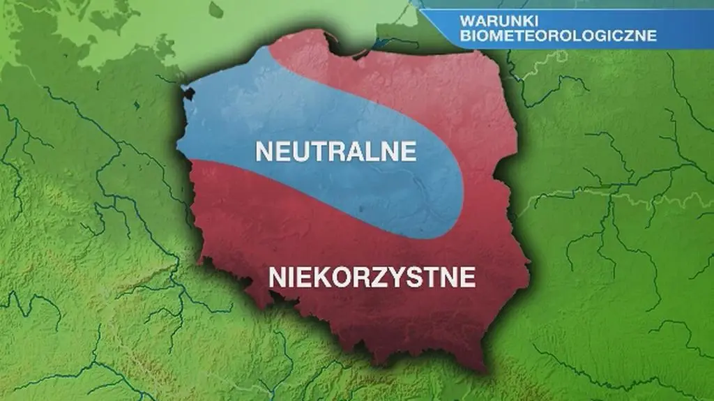 Warunki biometeo w piątek 29
