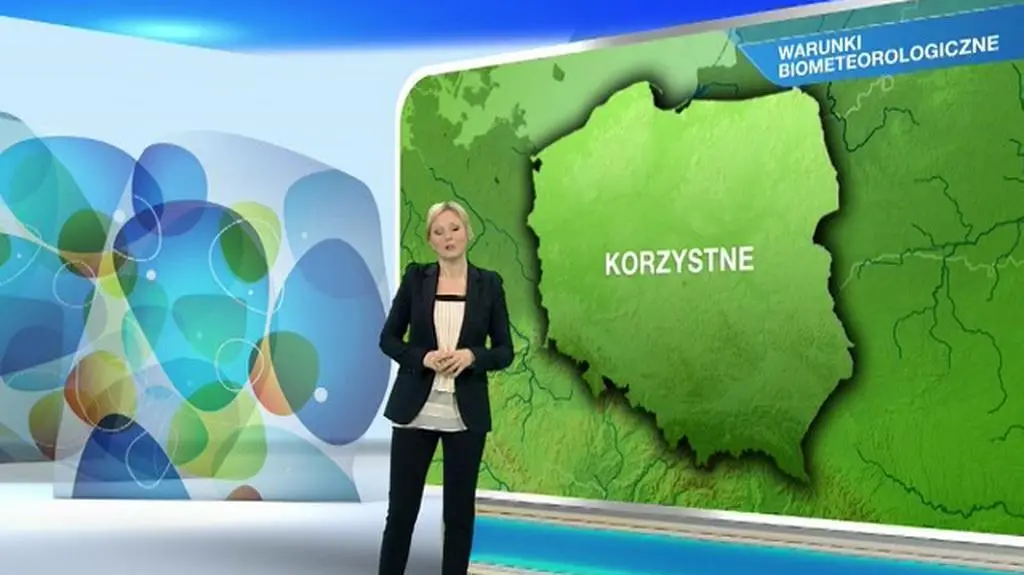 Warunki biometeo w poniedziałek 15