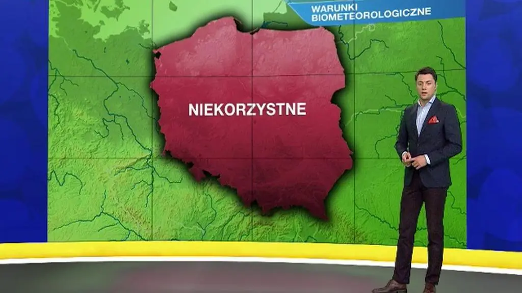 Warunki biometeo w poniedziałek 17