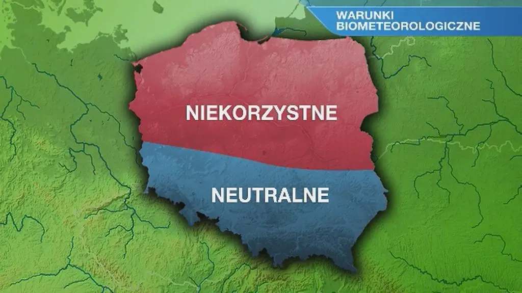 Warunki biometeo w poniedziałek 18.05