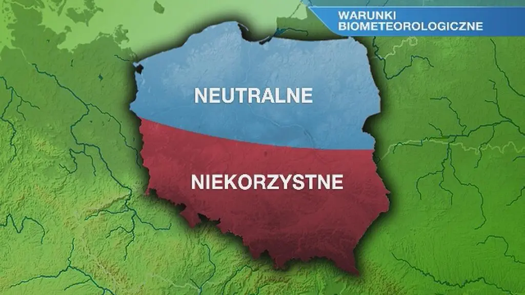 Warunki biometeo w poniedziałek 19.04