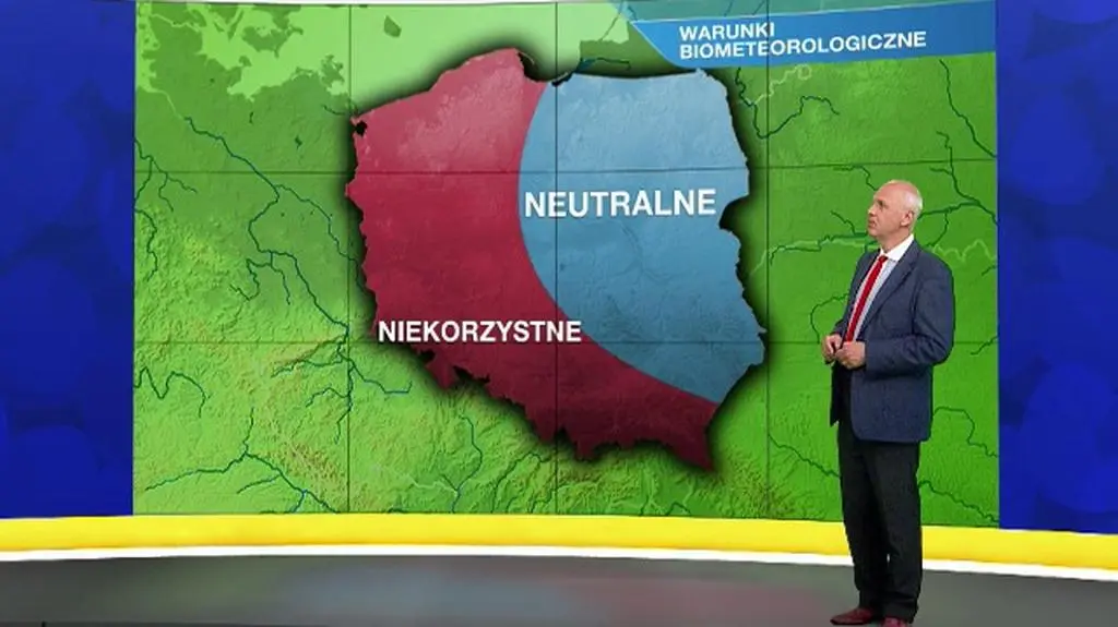 Warunki biometeo w poniedziałek 19
