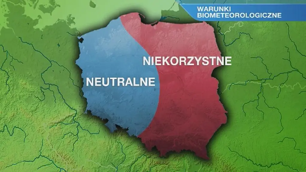 Warunki biometeo w poniedziałek 27.07