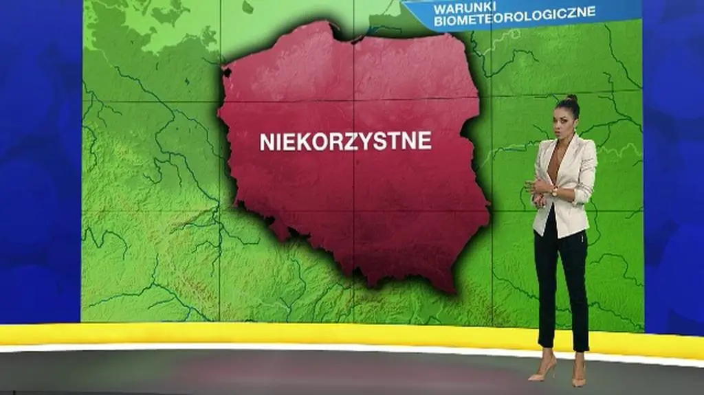 Warunki biometeo w poniedziałek 28