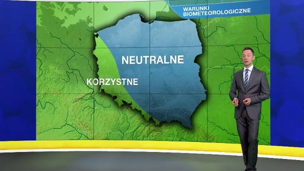 Warunki biometeo w poniedziałek 3