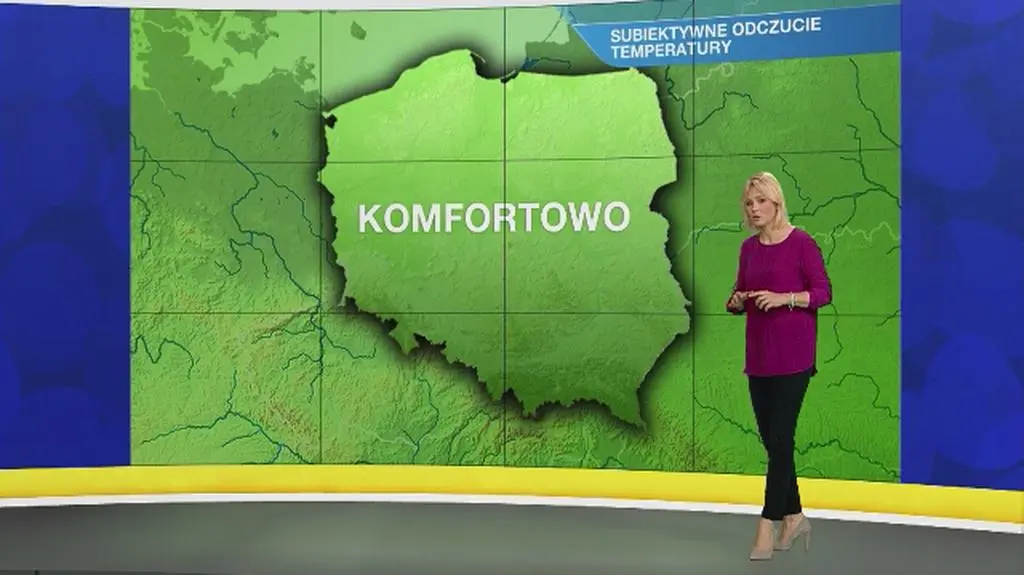 Warunki biometeo w poniedziałek 