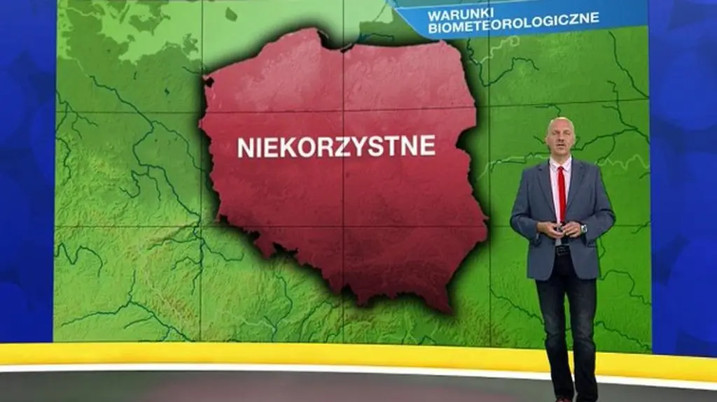 Warunki biometeo w poniedziałek