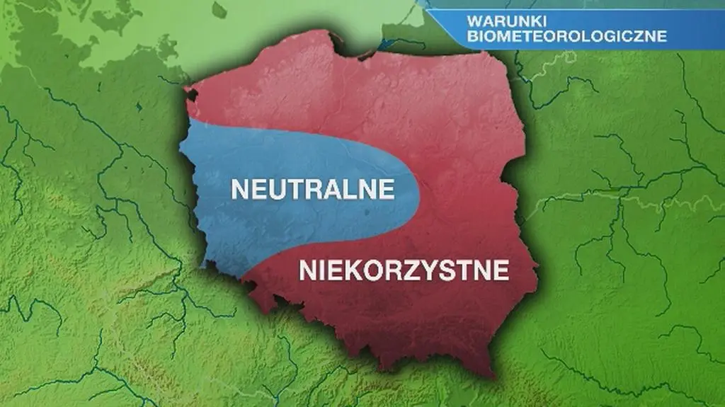 Warunki biometeo w sobotę 2