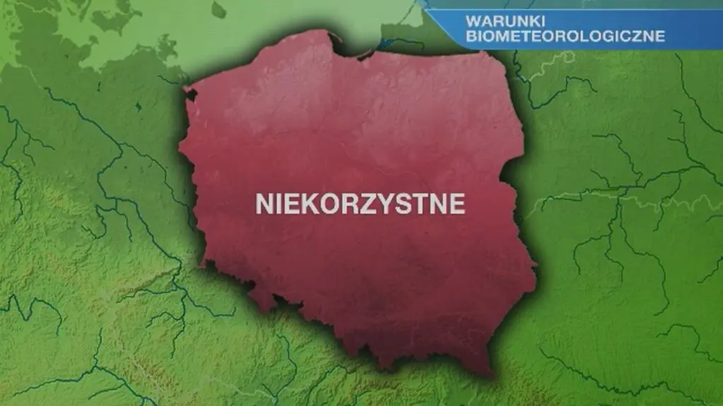 Warunki biometeo w sobotę 30