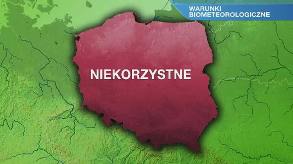 Warunki biometeo w sobotę