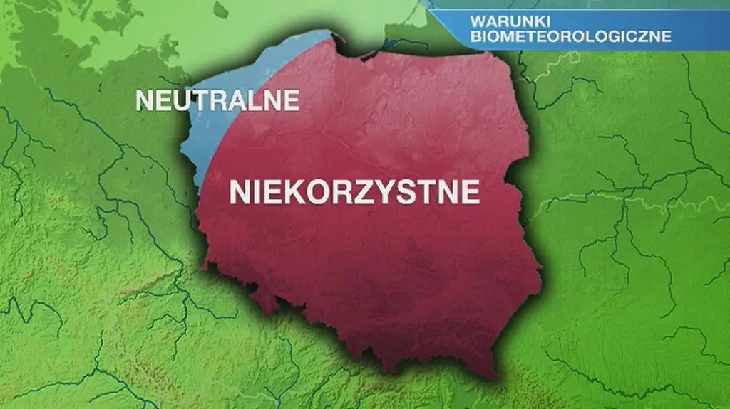 Warunki biometeo w sobotę
