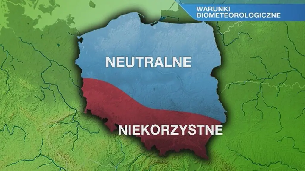 Warunki biometeo w sobotę