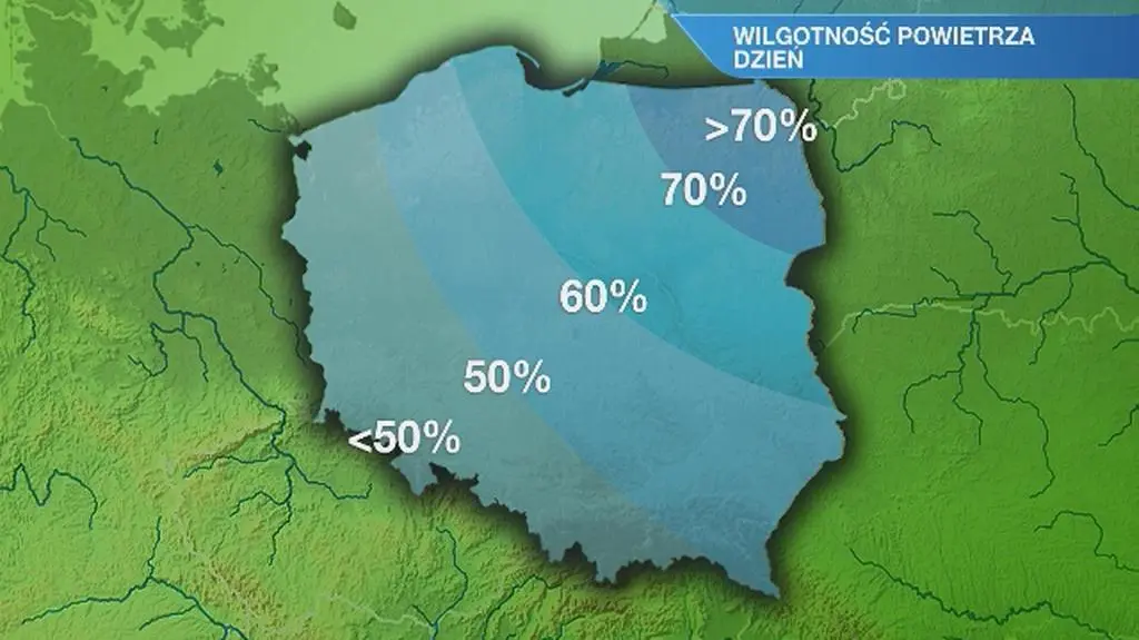 Warunki biometeo w sobotę