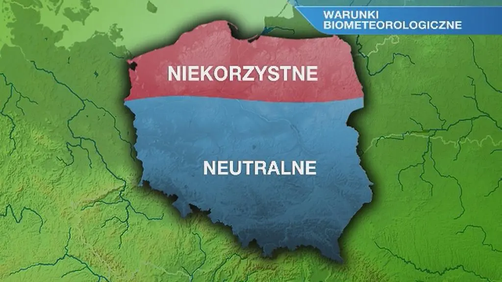 Warunki biometeo w sobotę