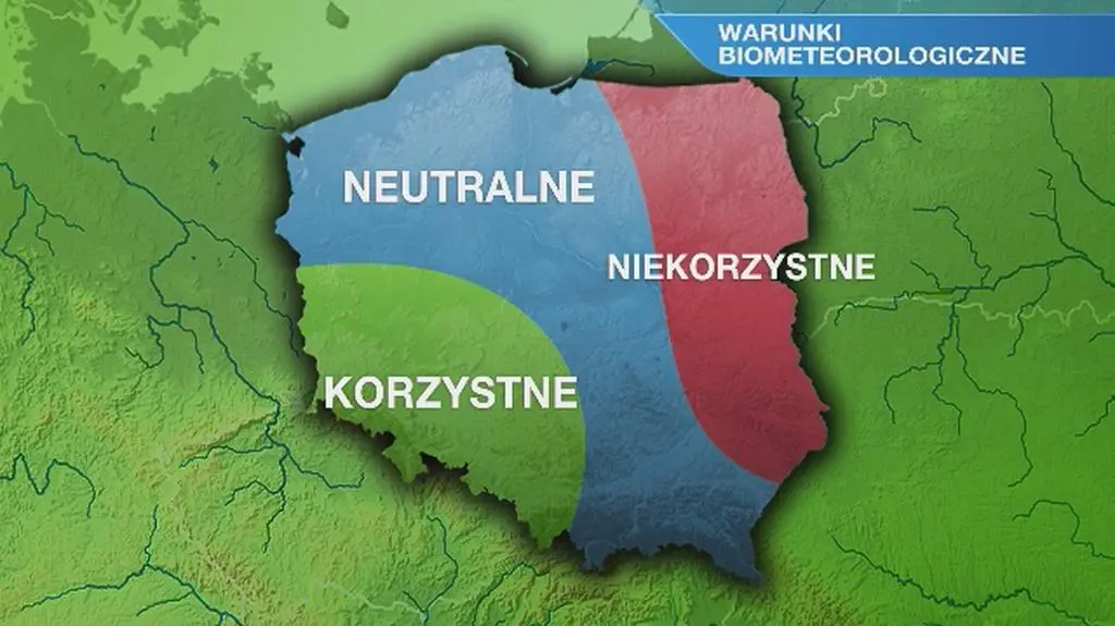 Warunki biometeo w środę 18