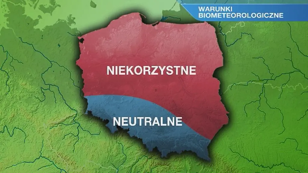 Warunki biometeo w środę 26