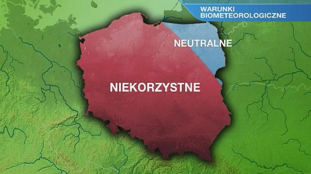 Warunki biometeo w środę 30.06