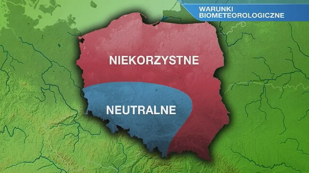Warunki biometeo we wtorek 25.08