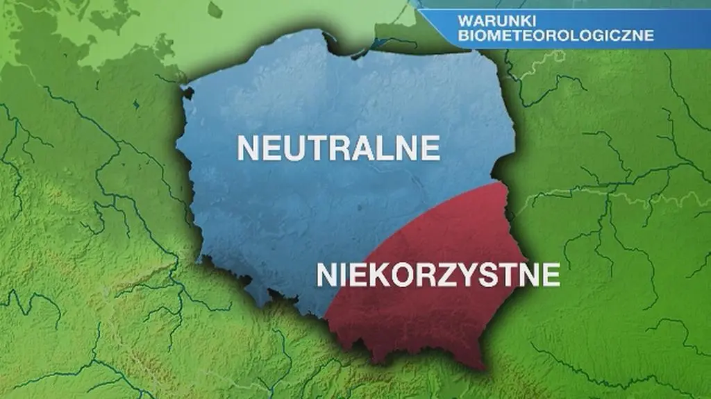 Warunki biometeo we wtorek