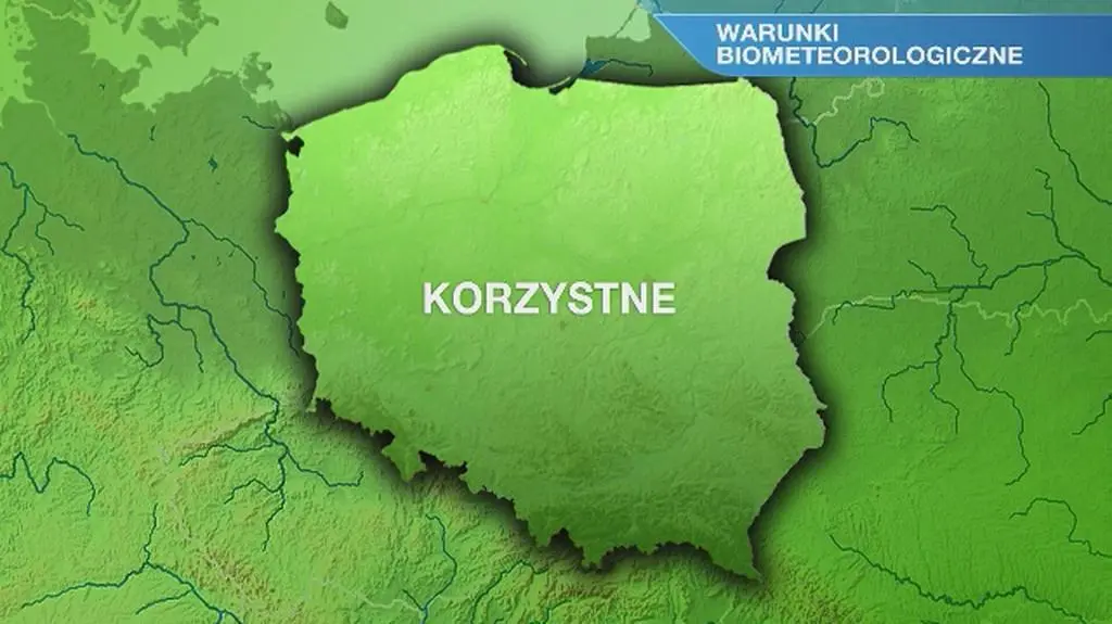 Warunki biometeorologiczna na piątek