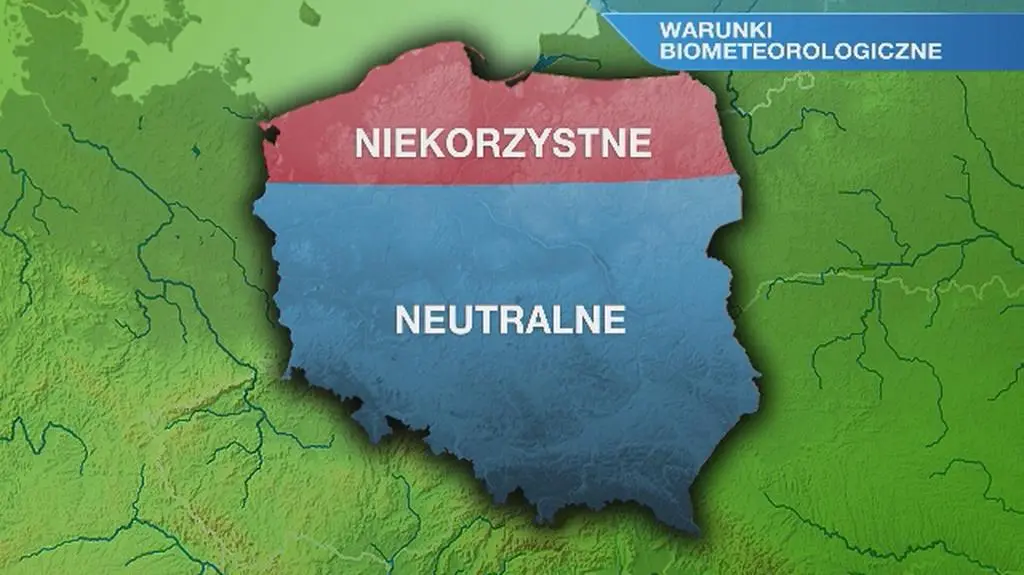 Warunki biometeorologiczne na niedzielę 05.07