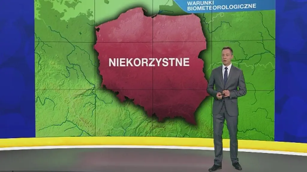 Warunki biometeorologiczne na niedzielę
