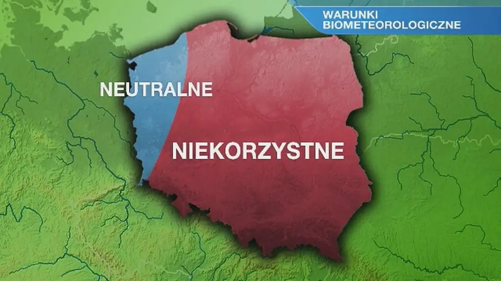 Warunki biometeorologiczne na sobotę