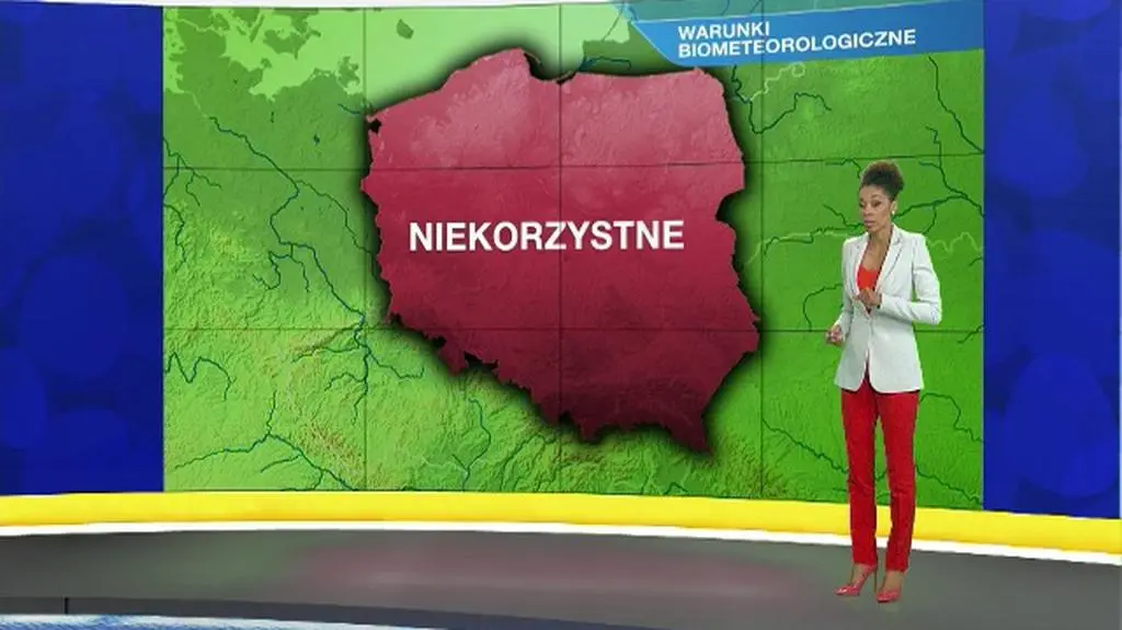 Warunki biometeorologiczne na wtorek