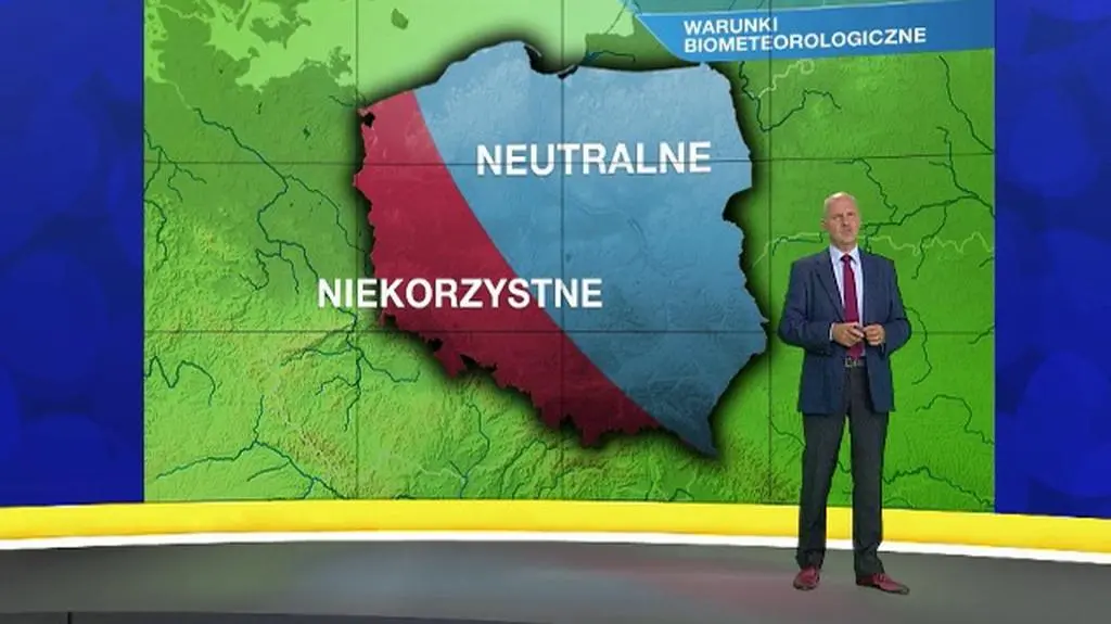 Warunki biometeorologiczne na wtorek
