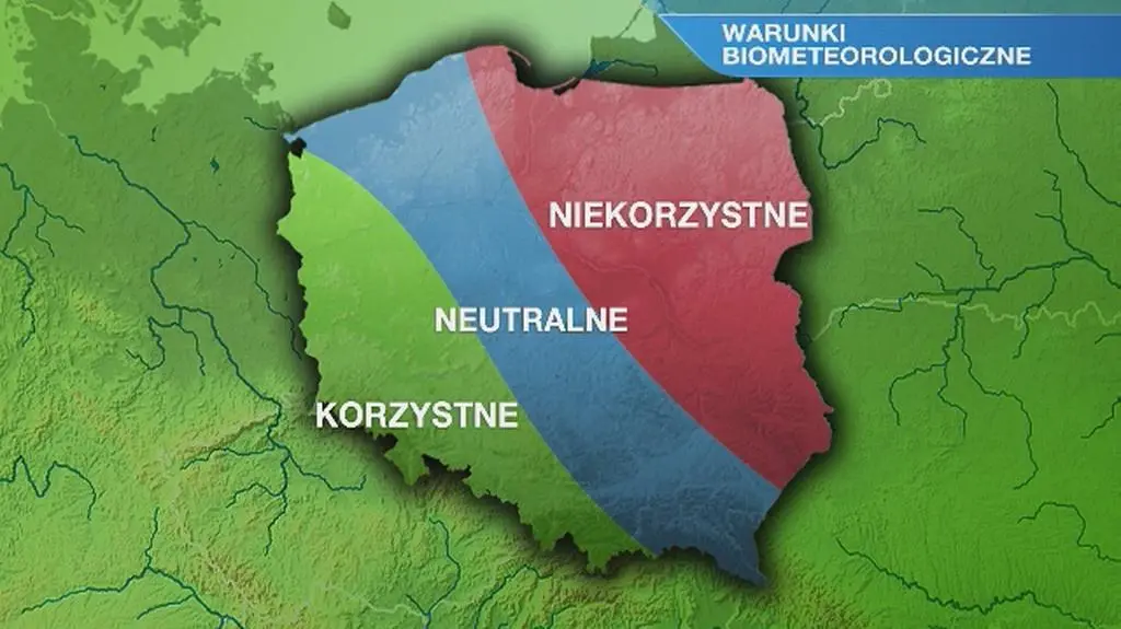 Warunki biometeorologiczne w czwartek