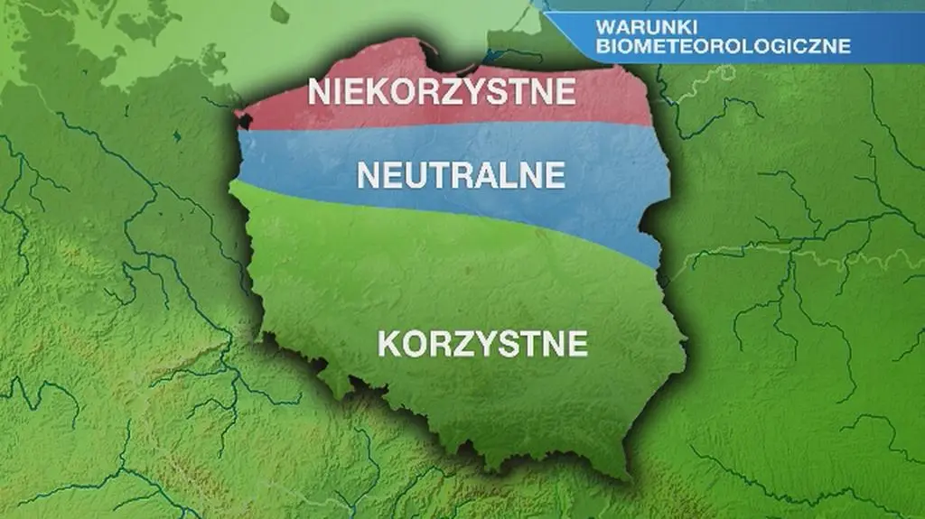 Warunki biometeorologiczne w niedzielę 31