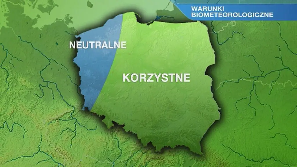 Warunki biometeorologiczne w niedzielę