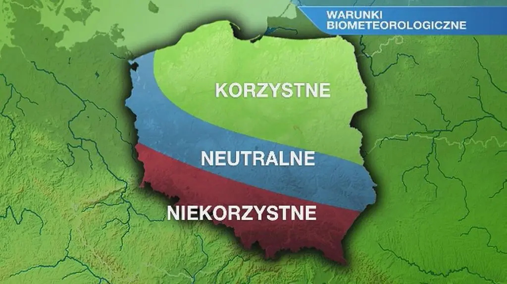 Warunki biometeorologiczne w piątek