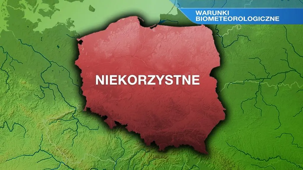 Warunki biometeorologiczne w piątek