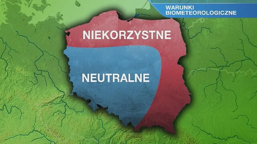 Warunki biometeorologiczne w sobotę