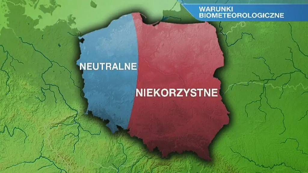 Warunki biometeorologiczne w sobotę