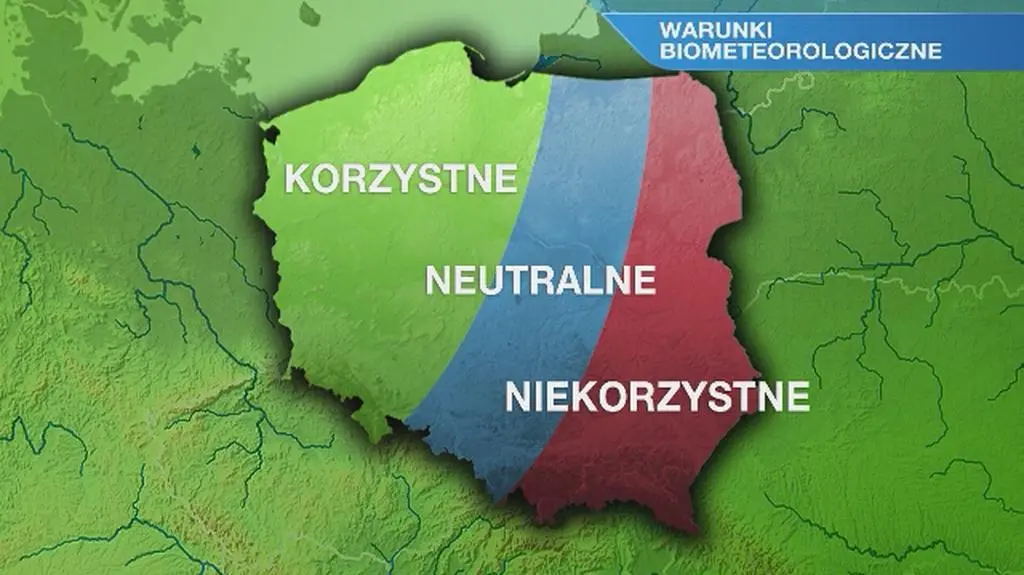 Warunki biometeorologiczne w sobotę
