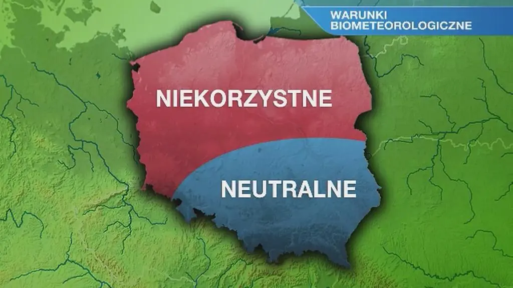 Warunki biometeorologiczne w sobotę