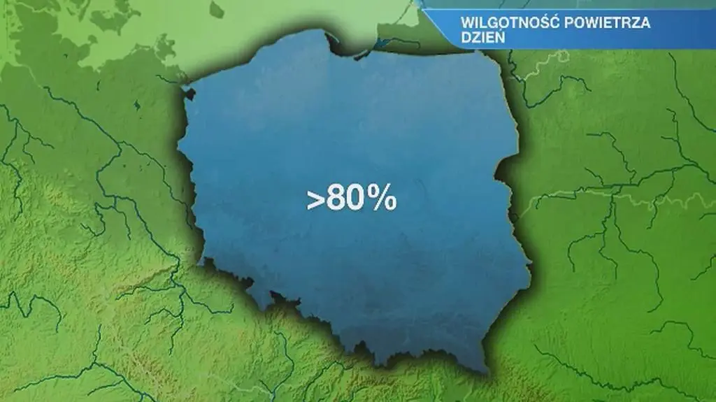 Warunki biometeorologiczne w sobotę
