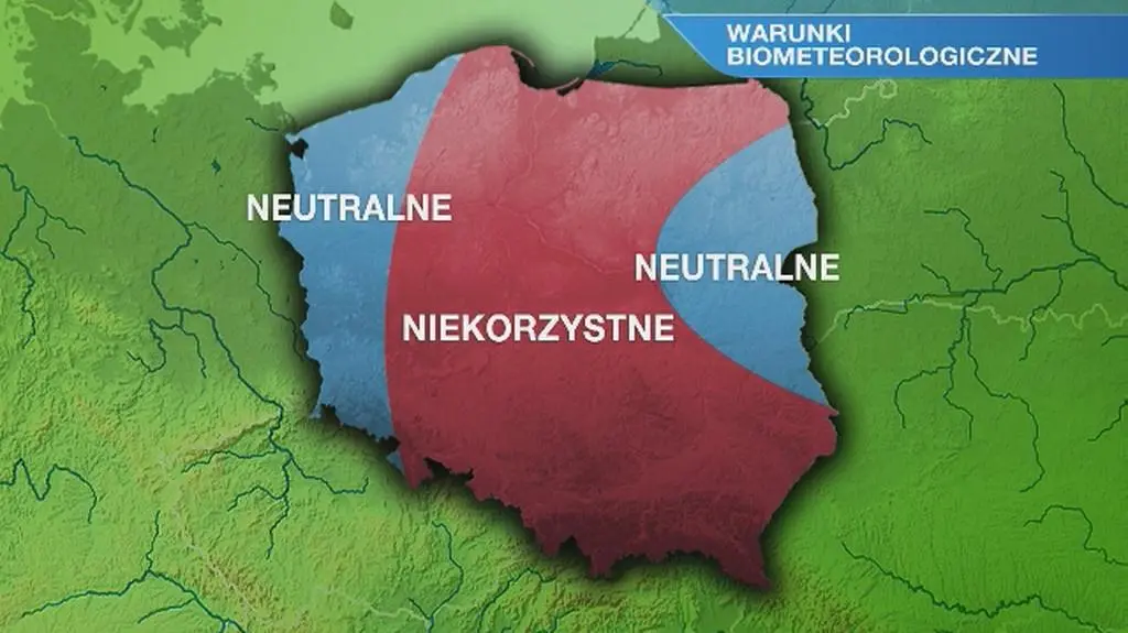 Warunki biometeorologiczne w środę