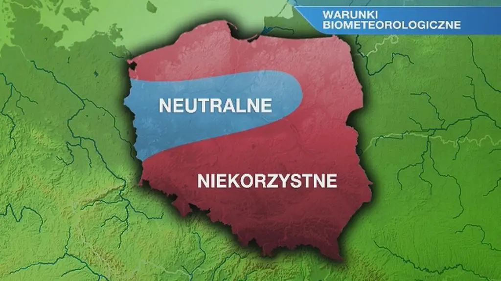 Warunki biometeorologiczne w środę