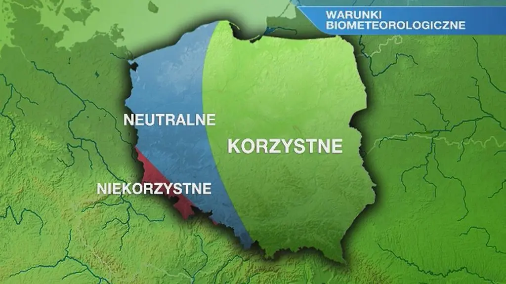 Warunki biometeorologiczne w środę