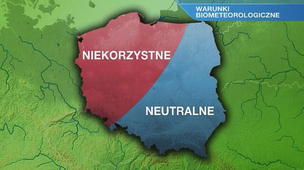 Warunki biometeorologiczne we wtorek 04.05