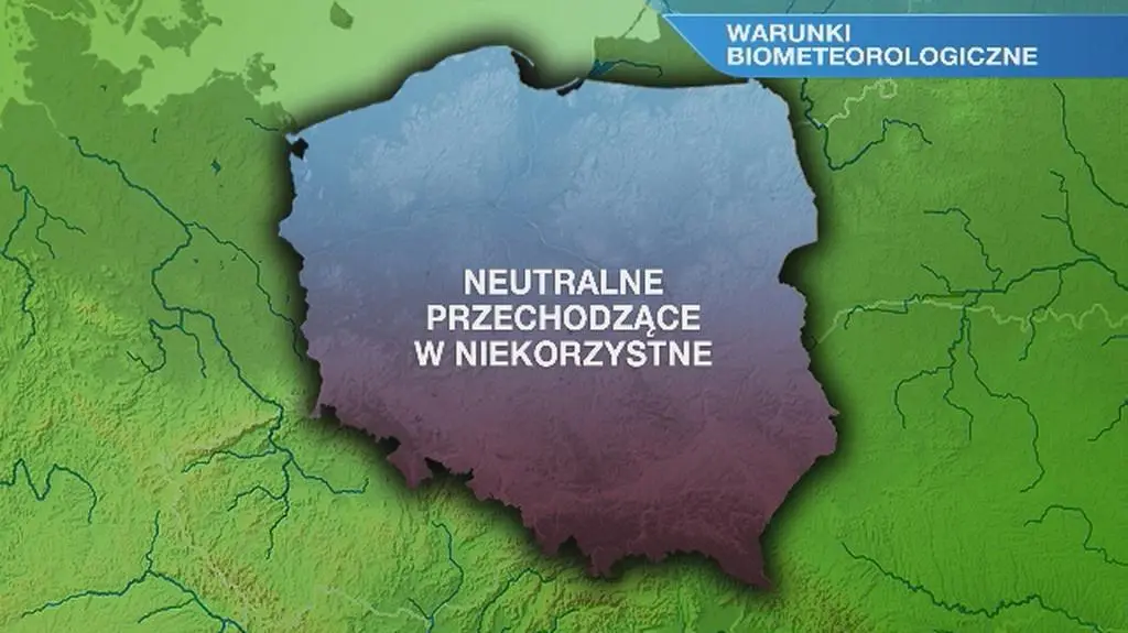 Warunki biometeorologiczne we wtorek 06.04